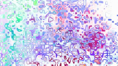 Yumuşak mor ve pembe tonlara sahip soyut organik hücresel doku, sıvı mozaik desen ve rüya gibi dijital yüzey