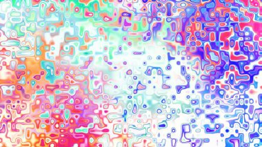 Yumuşak mor ve pembe tonlara sahip soyut organik hücresel doku, sıvı mozaik desen ve rüya gibi dijital yüzey