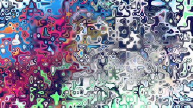 Yumuşak mor ve pembe tonlara sahip soyut organik hücresel doku, sıvı mozaik desen ve rüya gibi dijital yüzey