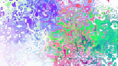 Yumuşak mor ve pembe tonlara sahip soyut organik hücresel doku, sıvı mozaik desen ve rüya gibi dijital yüzey