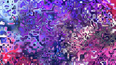 Yumuşak mor ve pembe tonlara sahip soyut organik hücresel doku, sıvı mozaik desen ve rüya gibi dijital yüzey