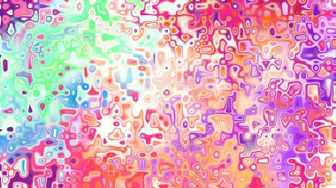 Yumuşak mor ve pembe tonlara sahip soyut organik hücresel doku, sıvı mozaik desen ve rüya gibi dijital yüzey