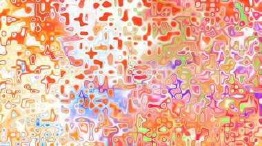 Yumuşak mor ve pembe tonlara sahip soyut organik hücresel doku, sıvı mozaik desen ve rüya gibi dijital yüzey