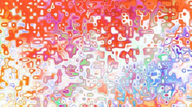 Yumuşak mor ve pembe tonlara sahip soyut organik hücresel doku, sıvı mozaik desen ve rüya gibi dijital yüzey