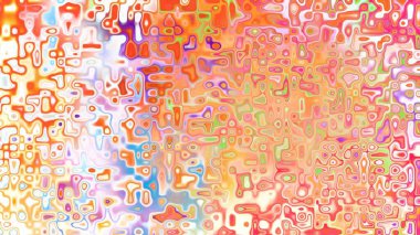 Yumuşak mor ve pembe tonlara sahip soyut organik hücresel doku, sıvı mozaik desen ve rüya gibi dijital yüzey