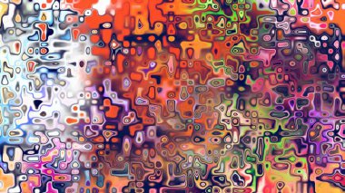 Yumuşak mor ve pembe tonlara sahip soyut organik hücresel doku, sıvı mozaik desen ve rüya gibi dijital yüzey