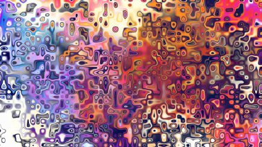 Yumuşak mor ve pembe tonlara sahip soyut organik hücresel doku, sıvı mozaik desen ve rüya gibi dijital yüzey