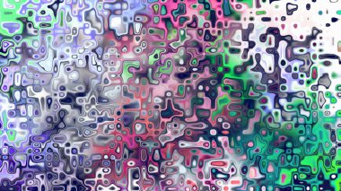 Yumuşak mor ve pembe tonlara sahip soyut organik hücresel doku, sıvı mozaik desen ve rüya gibi dijital yüzey