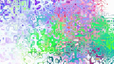 Yumuşak mor ve pembe tonlara sahip soyut organik hücresel doku, sıvı mozaik desen ve rüya gibi dijital yüzey