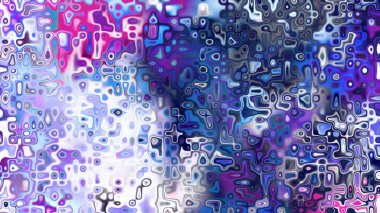 Yumuşak mor ve pembe tonlara sahip soyut organik hücresel doku, sıvı mozaik desen ve rüya gibi dijital yüzey