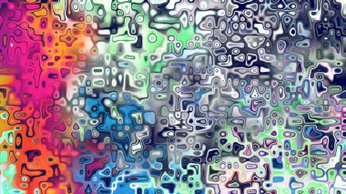 Yumuşak mor ve pembe tonlara sahip soyut organik hücresel doku, sıvı mozaik desen ve rüya gibi dijital yüzey