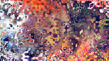 Yumuşak mor ve pembe tonlara sahip soyut organik hücresel doku, sıvı mozaik desen ve rüya gibi dijital yüzey