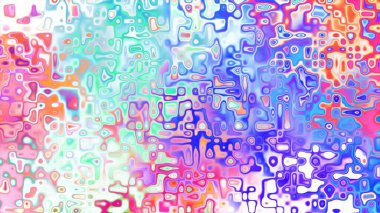 Yumuşak mor ve pembe tonlara sahip soyut organik hücresel doku, sıvı mozaik desen ve rüya gibi dijital yüzey