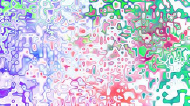 Yumuşak mor ve pembe tonlara sahip soyut organik hücresel doku, sıvı mozaik desen ve rüya gibi dijital yüzey