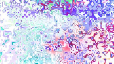 Yumuşak mor ve pembe tonlara sahip soyut organik hücresel doku, sıvı mozaik desen ve rüya gibi dijital yüzey