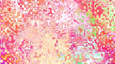 Yumuşak mor ve pembe tonlara sahip soyut organik hücresel doku, sıvı mozaik desen ve rüya gibi dijital yüzey