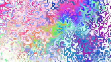 Yumuşak mor ve pembe tonlara sahip soyut organik hücresel doku, sıvı mozaik desen ve rüya gibi dijital yüzey