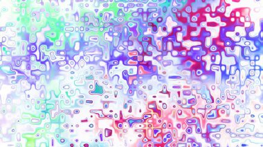 Yumuşak mor ve pembe tonlara sahip soyut organik hücresel doku, sıvı mozaik desen ve rüya gibi dijital yüzey