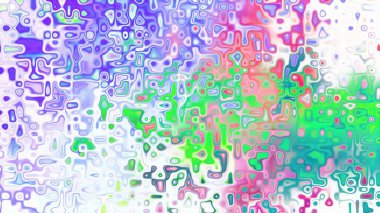 Yumuşak mor ve pembe tonlara sahip soyut organik hücresel doku, sıvı mozaik desen ve rüya gibi dijital yüzey