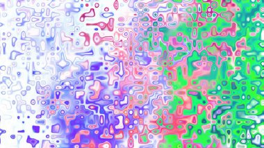 Yumuşak mor ve pembe tonlara sahip soyut organik hücresel doku, sıvı mozaik desen ve rüya gibi dijital yüzey