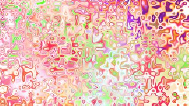 Yumuşak mor ve pembe tonlara sahip soyut organik hücresel doku, sıvı mozaik desen ve rüya gibi dijital yüzey