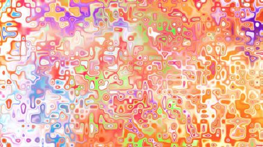 Yumuşak mor ve pembe tonlara sahip soyut organik hücresel doku, sıvı mozaik desen ve rüya gibi dijital yüzey