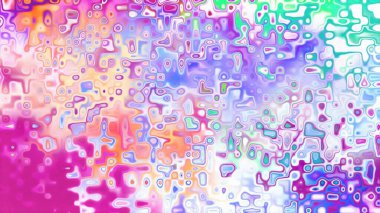 Yumuşak mor ve pembe tonlara sahip soyut organik hücresel doku, sıvı mozaik desen ve rüya gibi dijital yüzey