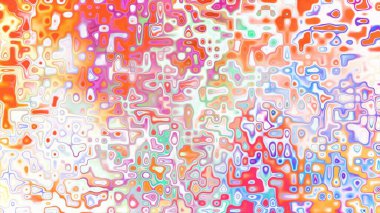 Yumuşak mor ve pembe tonlara sahip soyut organik hücresel doku, sıvı mozaik desen ve rüya gibi dijital yüzey