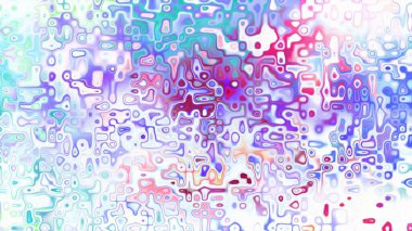 Yumuşak mor ve pembe tonlara sahip soyut organik hücresel doku, sıvı mozaik desen ve rüya gibi dijital yüzey