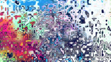 Yumuşak mor ve pembe tonlara sahip soyut organik hücresel doku, sıvı mozaik desen ve rüya gibi dijital yüzey