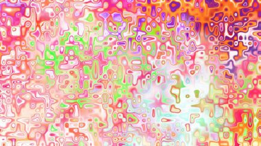 Yumuşak mor ve pembe tonlara sahip soyut organik hücresel doku, sıvı mozaik desen ve rüya gibi dijital yüzey