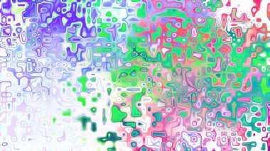 Yumuşak mor ve pembe tonlara sahip soyut organik hücresel doku, sıvı mozaik desen ve rüya gibi dijital yüzey