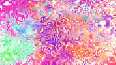 Yumuşak mor ve pembe tonlara sahip soyut organik hücresel doku, sıvı mozaik desen ve rüya gibi dijital yüzey