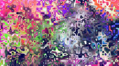 Yumuşak mor ve pembe tonlara sahip soyut organik hücresel doku, sıvı mozaik desen ve rüya gibi dijital yüzey