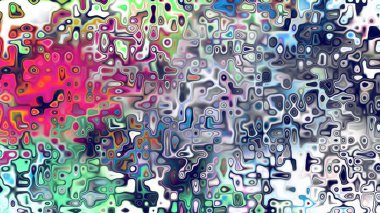 Yumuşak mor ve pembe tonlara sahip soyut organik hücresel doku, sıvı mozaik desen ve rüya gibi dijital yüzey