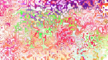 Yumuşak mor ve pembe tonlara sahip soyut organik hücresel doku, sıvı mozaik desen ve rüya gibi dijital yüzey