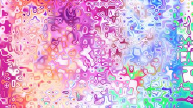 Yumuşak mor ve pembe tonlara sahip soyut organik hücresel doku, sıvı mozaik desen ve rüya gibi dijital yüzey