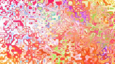 Yumuşak mor ve pembe tonlara sahip soyut organik hücresel doku, sıvı mozaik desen ve rüya gibi dijital yüzey