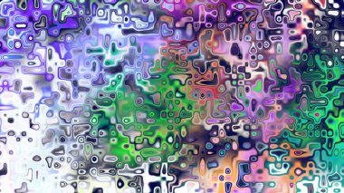 Yumuşak mor ve pembe tonlara sahip soyut organik hücresel doku, sıvı mozaik desen ve rüya gibi dijital yüzey