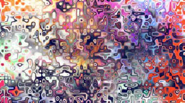 Yumuşak mor ve pembe tonlara sahip soyut organik hücresel doku, sıvı mozaik desen ve rüya gibi dijital yüzey