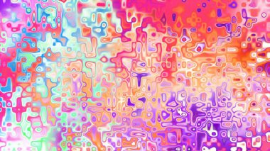 Yumuşak mor ve pembe tonlara sahip soyut organik hücresel doku, sıvı mozaik desen ve rüya gibi dijital yüzey