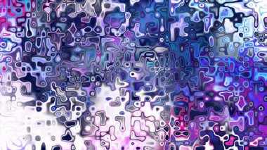 Yumuşak mor ve pembe tonlara sahip soyut organik hücresel doku, sıvı mozaik desen ve rüya gibi dijital yüzey