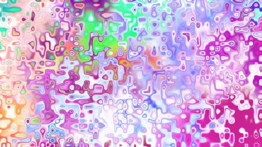 Yumuşak mor ve pembe tonlara sahip soyut organik hücresel doku, sıvı mozaik desen ve rüya gibi dijital yüzey