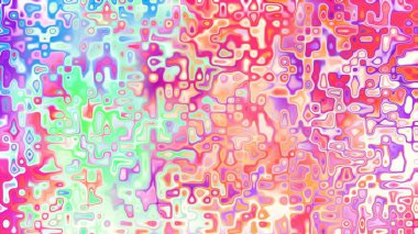 Yumuşak mor ve pembe tonlara sahip soyut organik hücresel doku, sıvı mozaik desen ve rüya gibi dijital yüzey