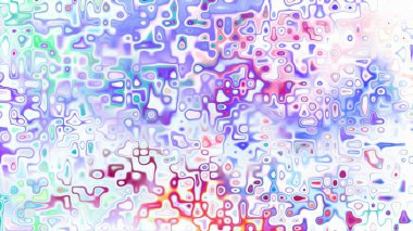 Yumuşak mor ve pembe tonlara sahip soyut organik hücresel doku, sıvı mozaik desen ve rüya gibi dijital yüzey