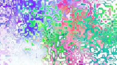 Yumuşak mor ve pembe tonlara sahip soyut organik hücresel doku, sıvı mozaik desen ve rüya gibi dijital yüzey