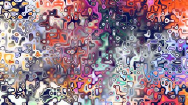 Yumuşak mor ve pembe tonlara sahip soyut organik hücresel doku, sıvı mozaik desen ve rüya gibi dijital yüzey