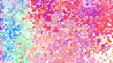 Yumuşak mor ve pembe tonlara sahip soyut organik hücresel doku, sıvı mozaik desen ve rüya gibi dijital yüzey