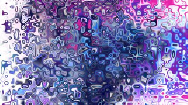 Yumuşak mor ve pembe tonlara sahip soyut organik hücresel doku, sıvı mozaik desen ve rüya gibi dijital yüzey