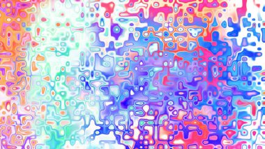 Yumuşak mor ve pembe tonlara sahip soyut organik hücresel doku, sıvı mozaik desen ve rüya gibi dijital yüzey